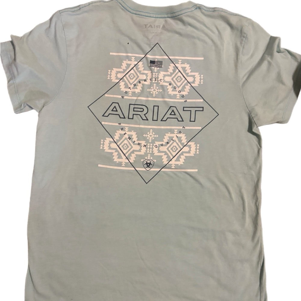 Ariat Men's Light Gray Graphic Tee